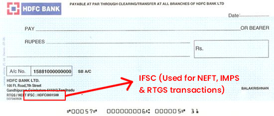 FIND YOUR IFSC CODE BY BANK